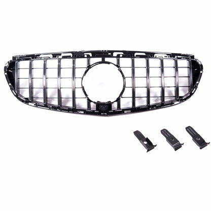 Kühlergrill Panamericana GT Chrom, MERCEDES E-Klasse W212 Limousine T-Modell Facelift 2013-2016