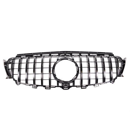 Sport Kühlergrill GT Chrom Schwarz für MERCEDES E-Klasse Modelle 2016-2020