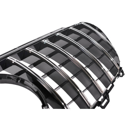 Sport Kühlergrill GT Chrom Schwarz für MERCEDES E-Klasse Modelle 2016-2020