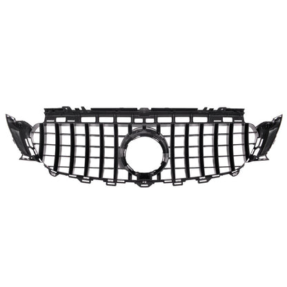 Sport Kühlergrill GT Chrom Schwarz für MERCEDES E-Klasse Modelle 2016-2020