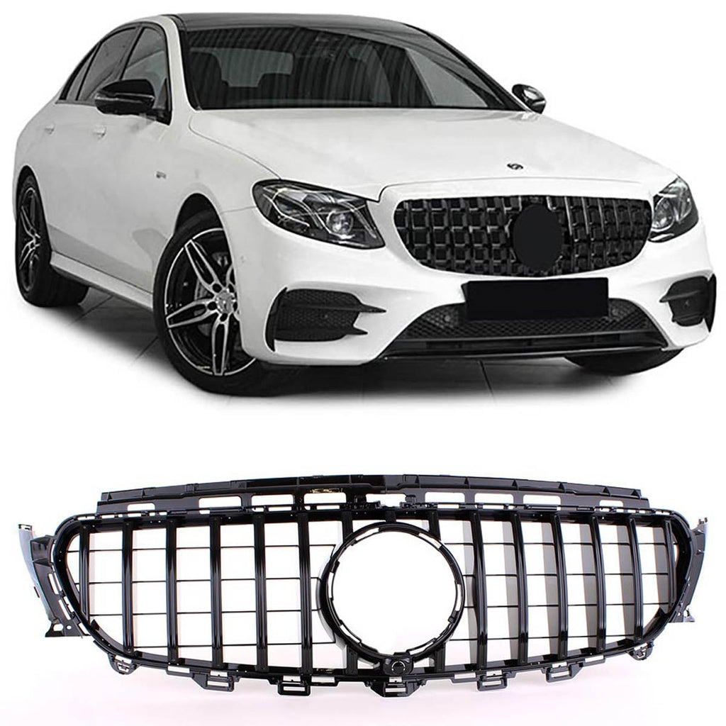 Sport Grill GT Gloss Black für MERCEDES E-Klasse 2016-2020 Modelle