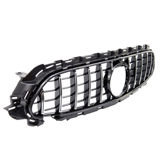 Sport Grill GT Chrome für MERCEDES E-Klasse W213 Schwarz Chrom Modell 2020-2023