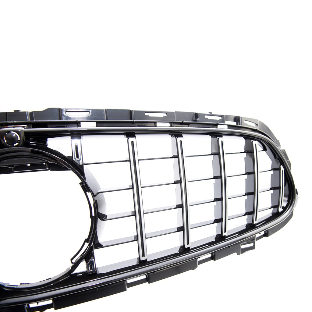 Sport Grill GT Chrome für MERCEDES E-Klasse W213 Schwarz Chrom Modell 2020-2023
