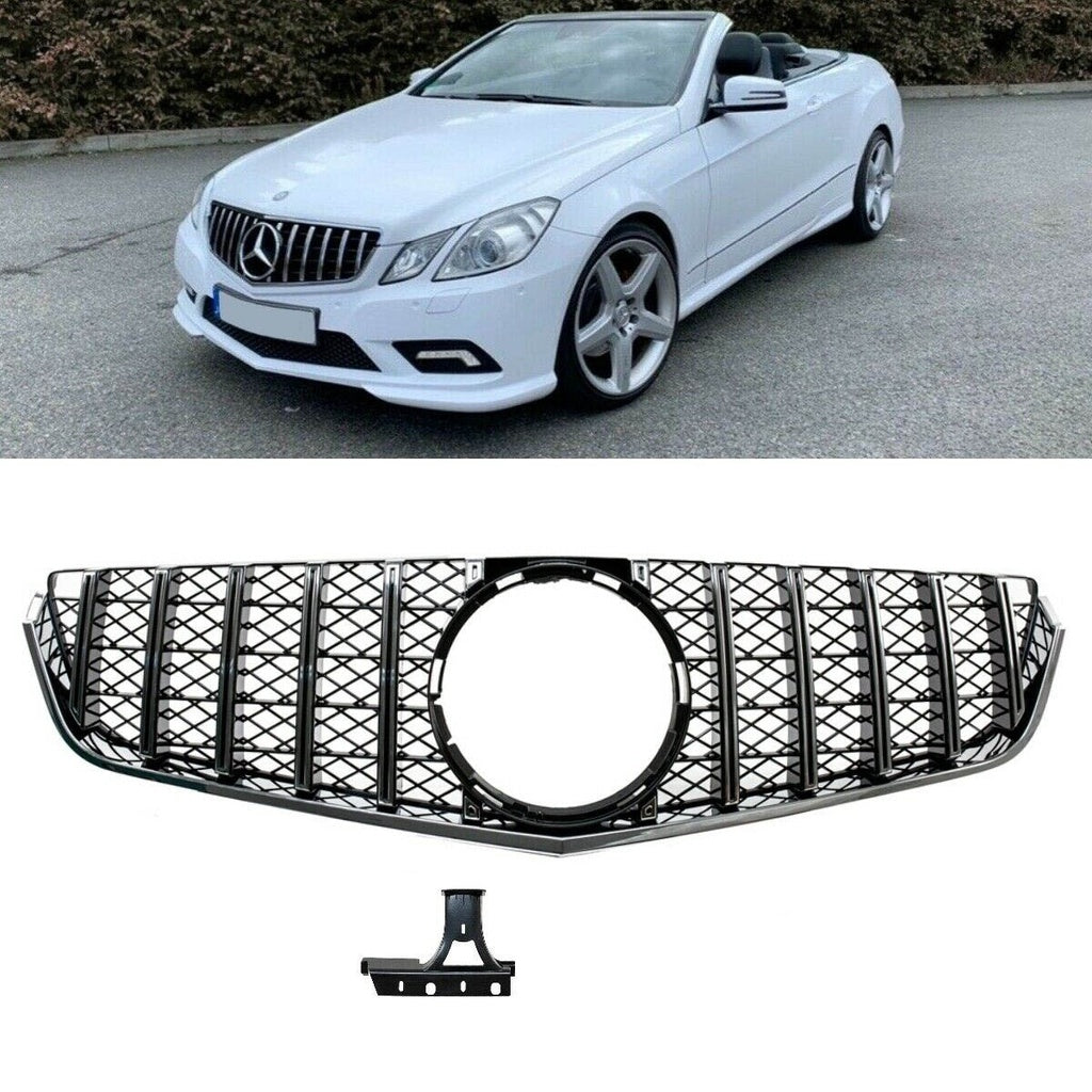 Sport Grill GT Chrome & Black MERCEDES E-Klasse C207 Coupe A207 Cabrio 2009-2013