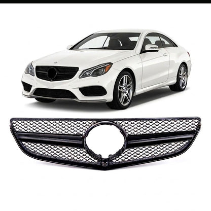 Sportgrill Hochglanz Schwarz passend für Mercedes E-Klasse C207 A207 2013-2017