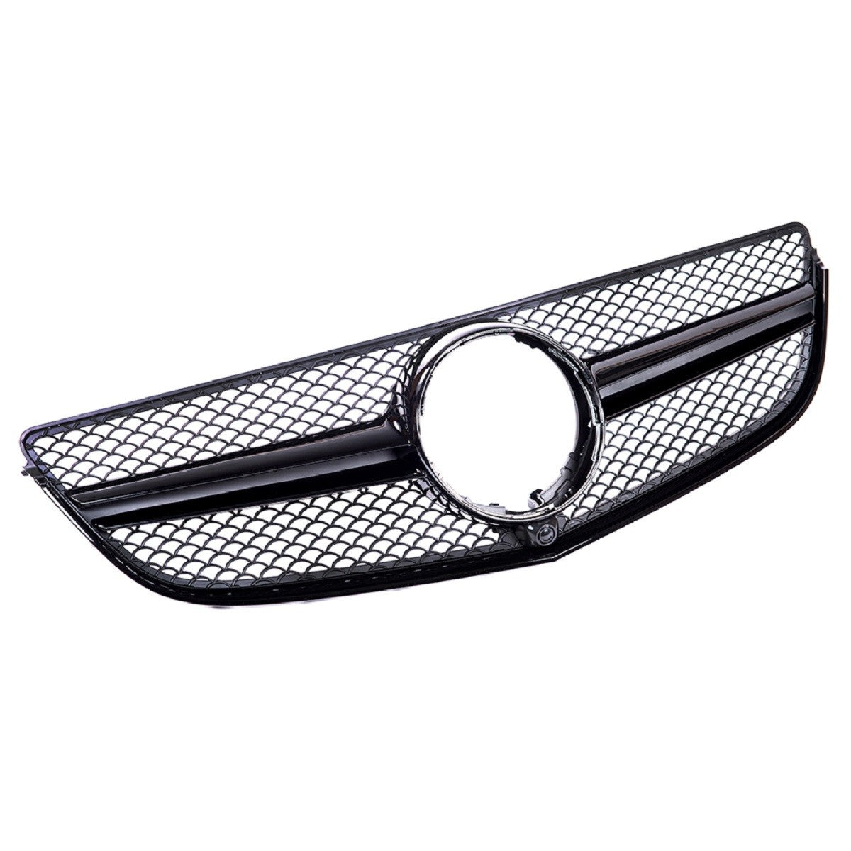 Sportgrill Hochglanz Schwarz passend für Mercedes E-Klasse C207 A207 2013-2017