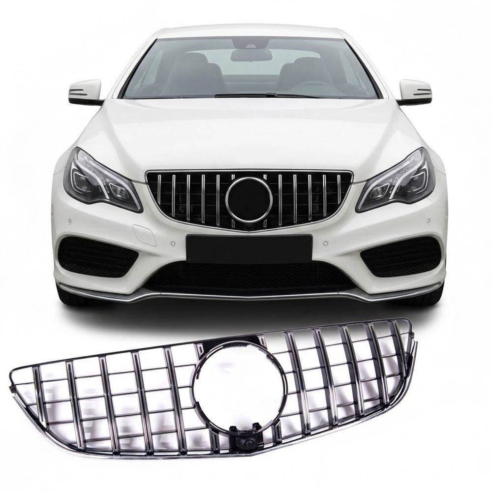 Frontgrill Chrom & Schwarz passend für Mercedes E-Klasse C207 A207 2013-2017