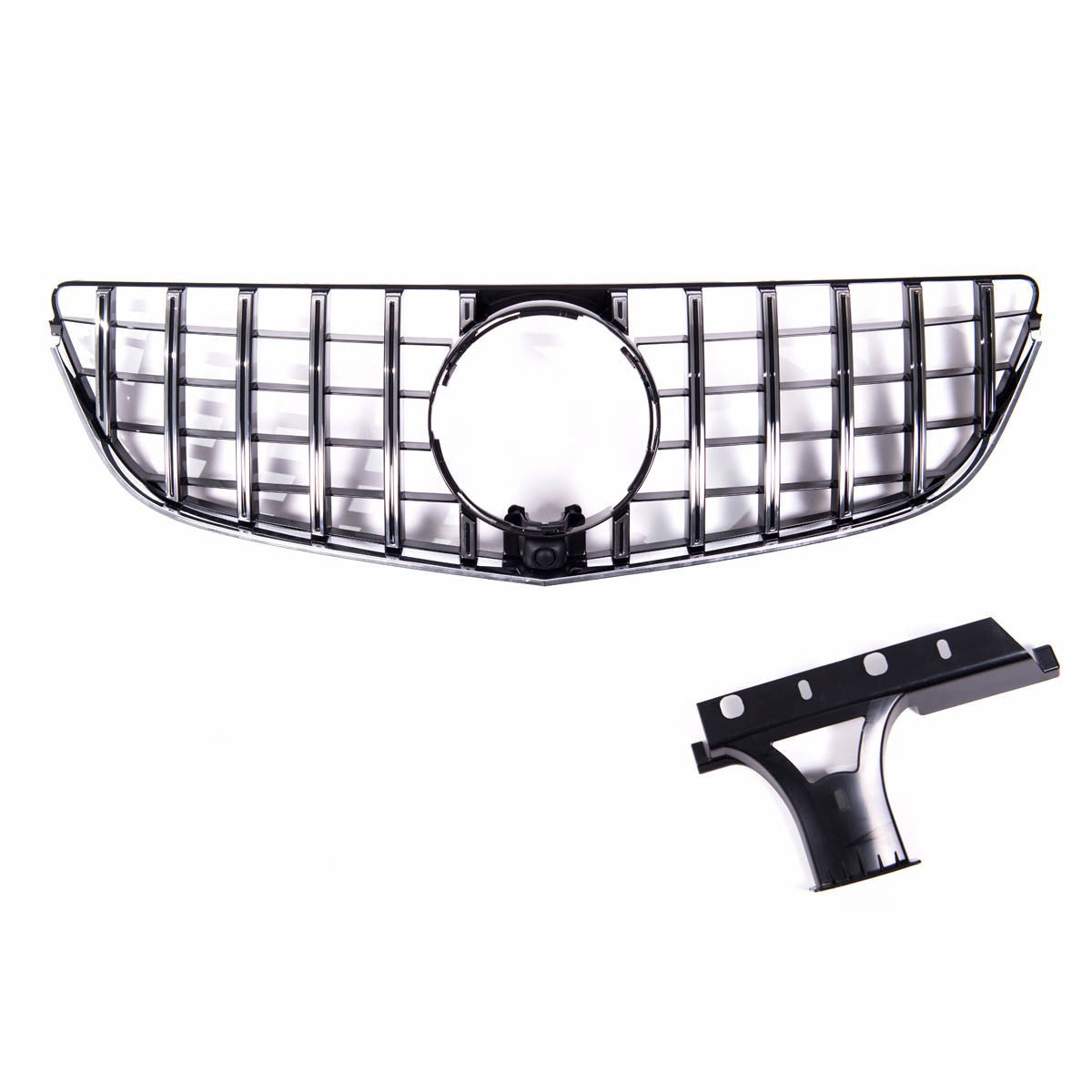 Frontgrill Chrom & Schwarz passend für Mercedes E-Klasse C207 A207 2013-2017
