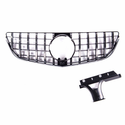 Frontgrill Chrom & Schwarz passend für Mercedes E-Klasse C207 A207 2013-2017