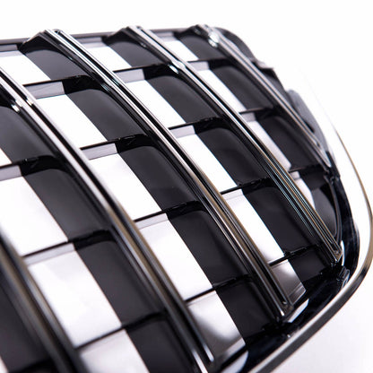 Frontgrill Chrom & Schwarz passend für Mercedes E-Klasse C207 A207 2013-2017