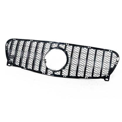 Frontgrill Hochglanz Schwarz Panamericana GT passend für Mercedes GLA X156 2013-2017