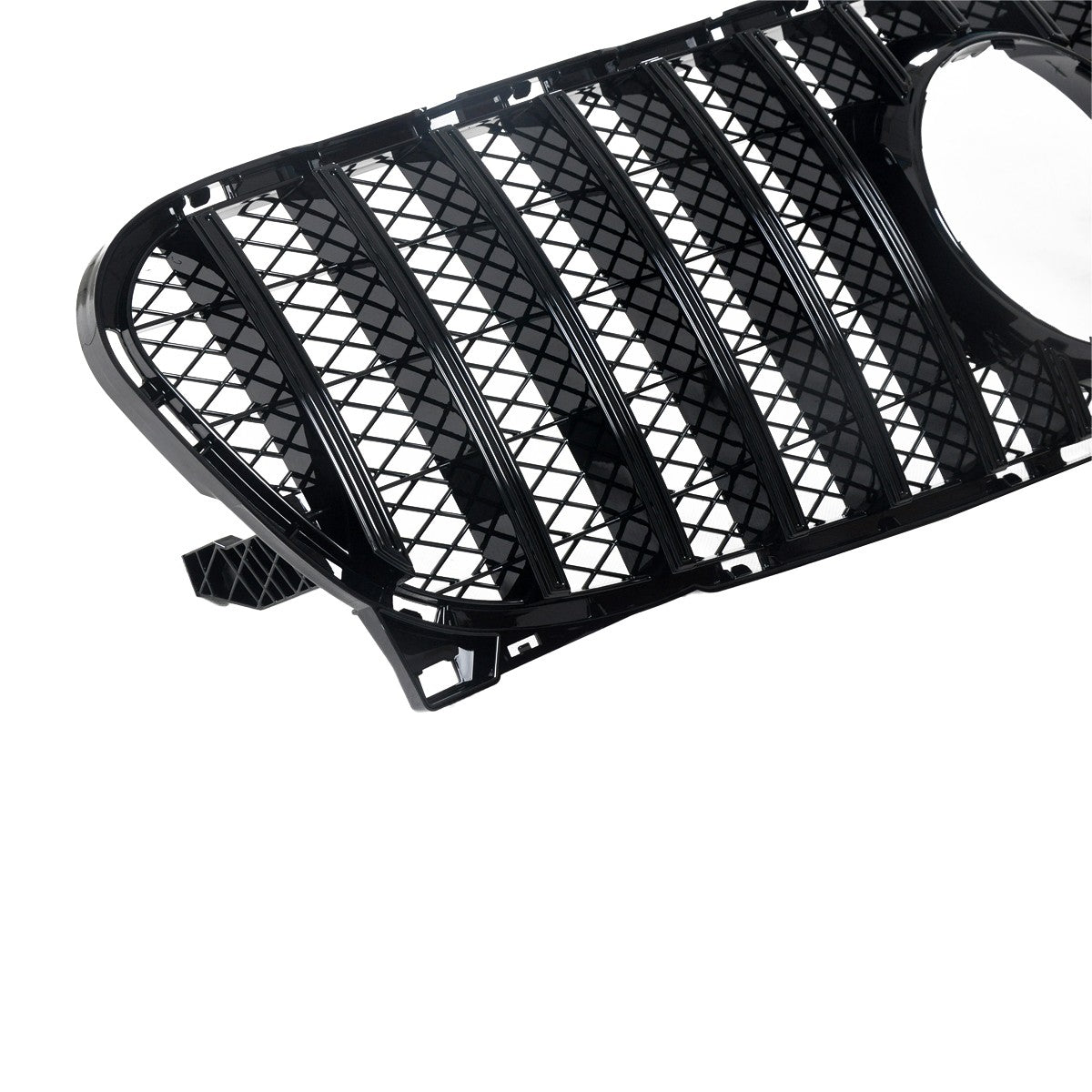 Frontgrill Hochglanz Schwarz Panamericana GT passend für Mercedes GLA X156 2013-2017