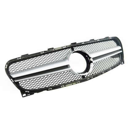 Frontgrill Silber passend für Mercedes GLA X156 2017-2019