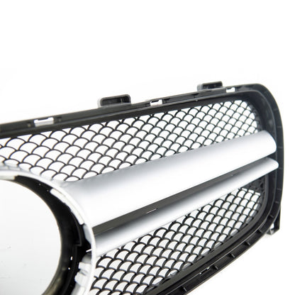 Frontgrill Silber passend für Mercedes GLA X156 2017-2019