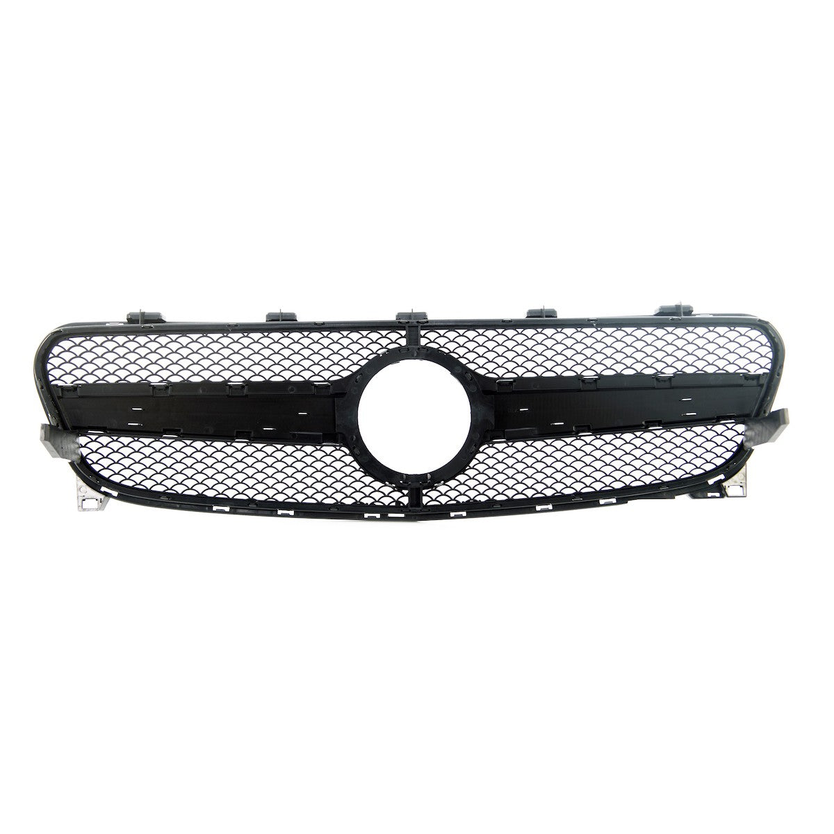 Frontgrill Silber passend für Mercedes GLA X156 2017-2019