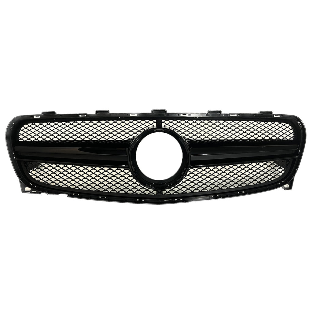 Kühlergrill Schwarz MERCEDES GLA X156 Facelift 2016-2019 ABS-Kunststoff