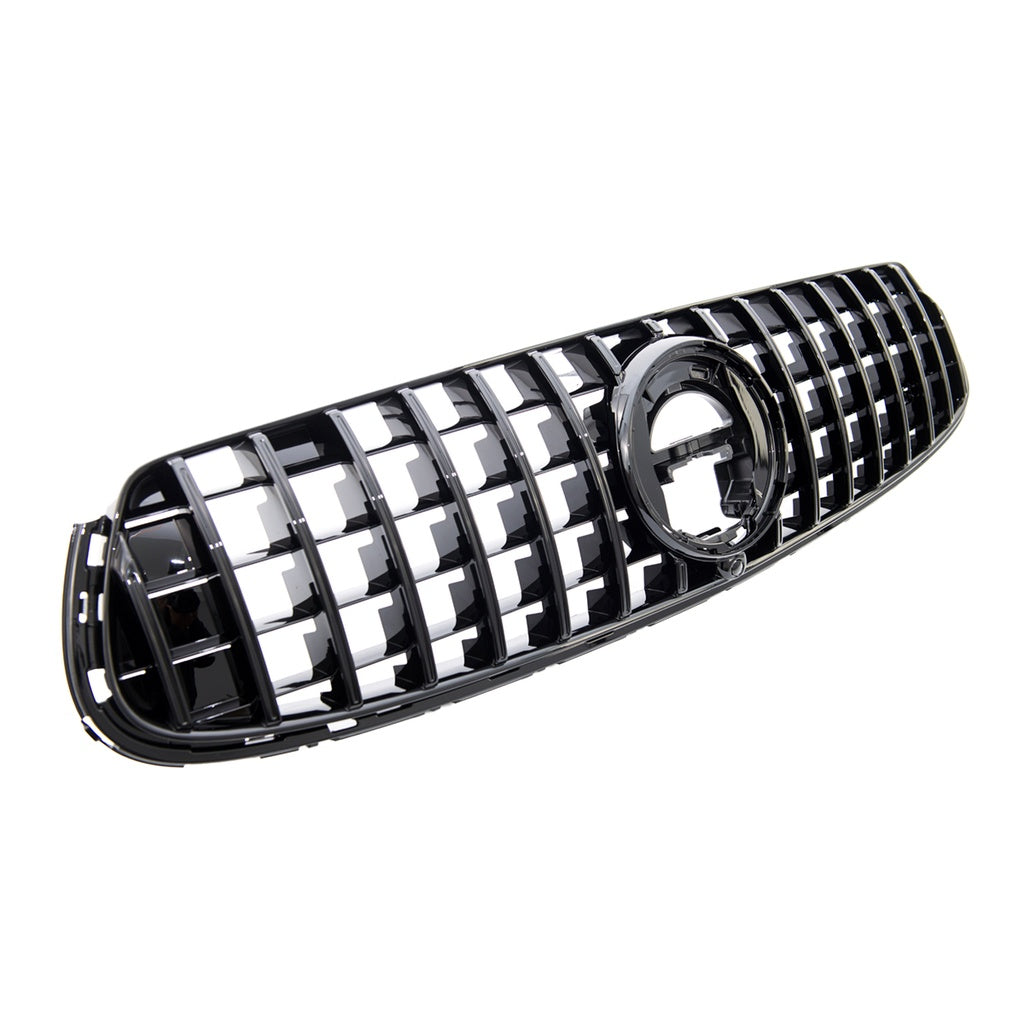 Sport Grill GT Gloss Black Kamera für MERCEDES GLC X253/C253 Facelift 2019-2022