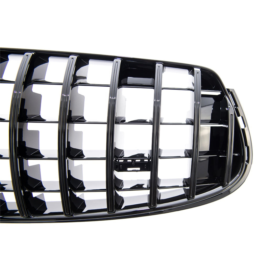 Sport Grill GT Gloss Black Kamera für MERCEDES GLC X253/C253 Facelift 2019-2022