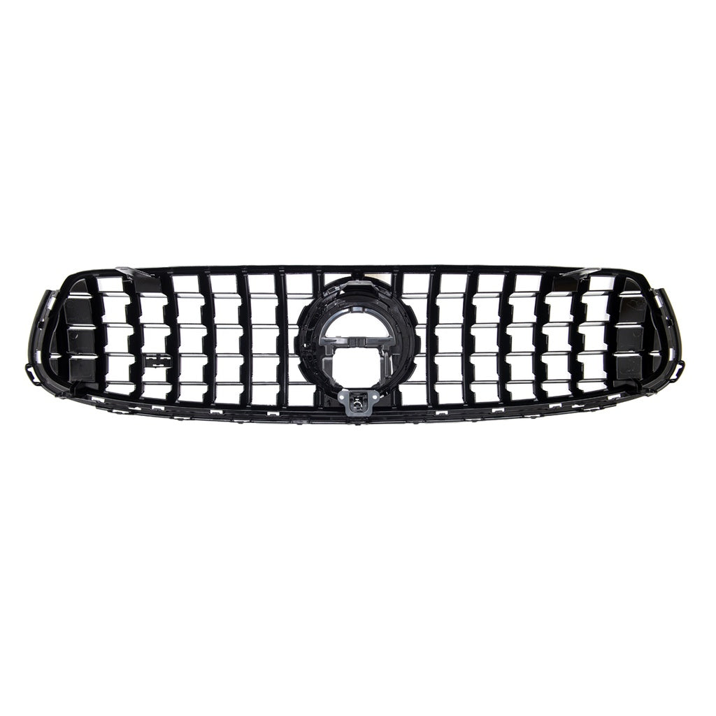 Sport Grill GT Gloss Black Kamera für MERCEDES GLC X253/C253 Facelift 2019-2022