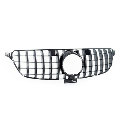 Kühlergrill Panamericana GT Glanzschwarz für MERCEDES GLE W166 2015-2018
