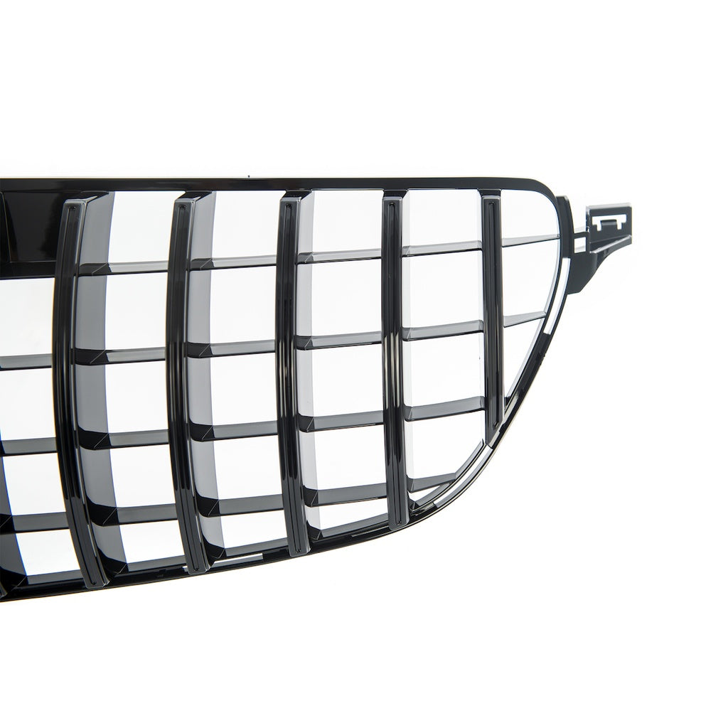 Kühlergrill Panamericana GT Glanzschwarz für MERCEDES GLE W166 2015-2018