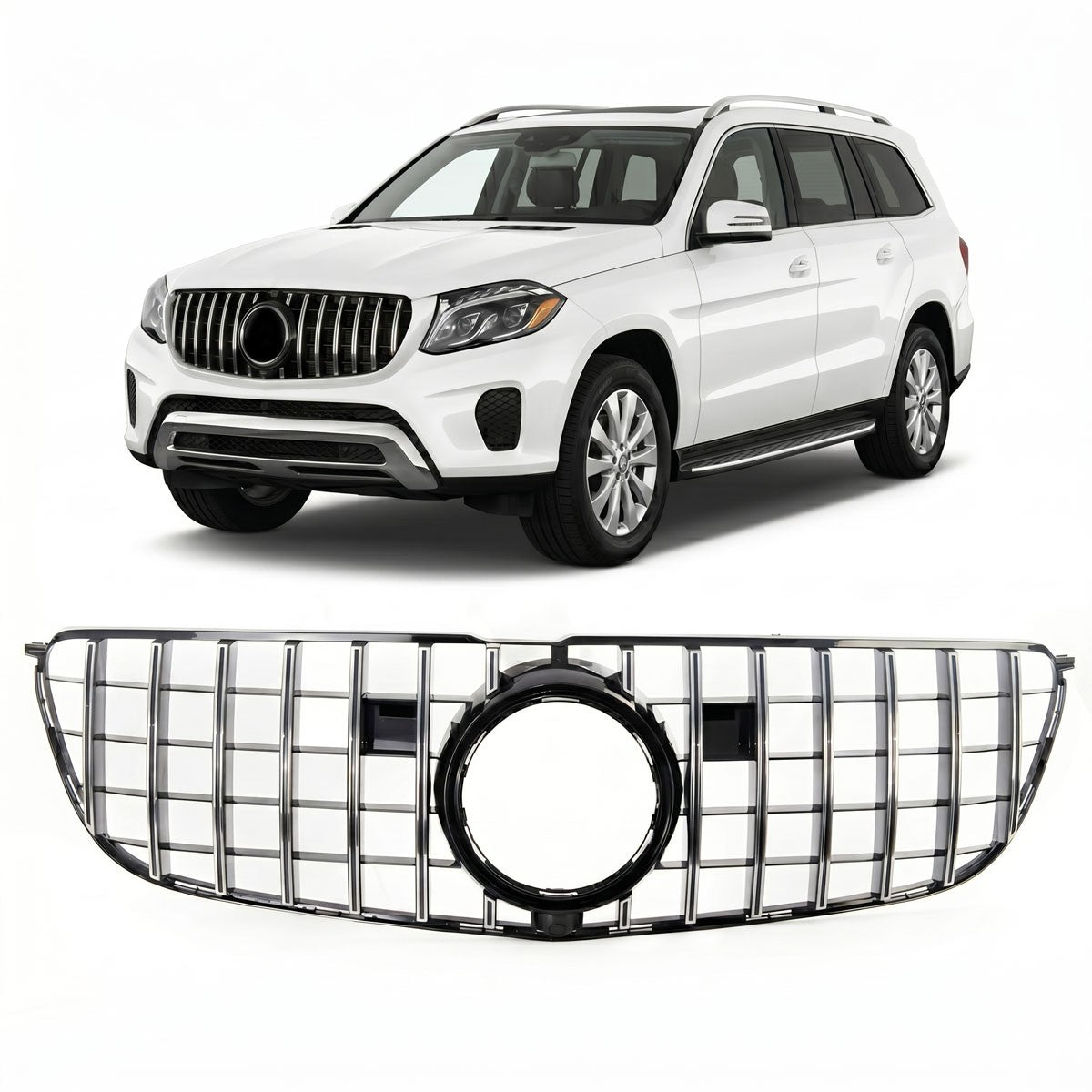 GT Panamericana Frontgrill passend für Mercedes GLS X166 2016-2019