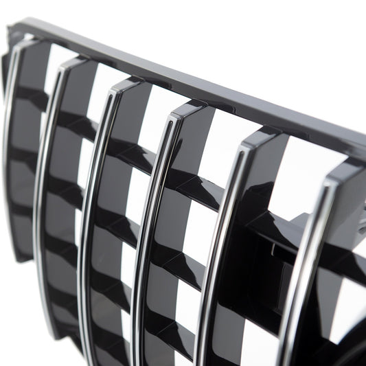 Sport Grill GT Chrom-Schwarz mit Kamera, MERCEDES GLS X166 Facelift 2016-2019 Panamericana