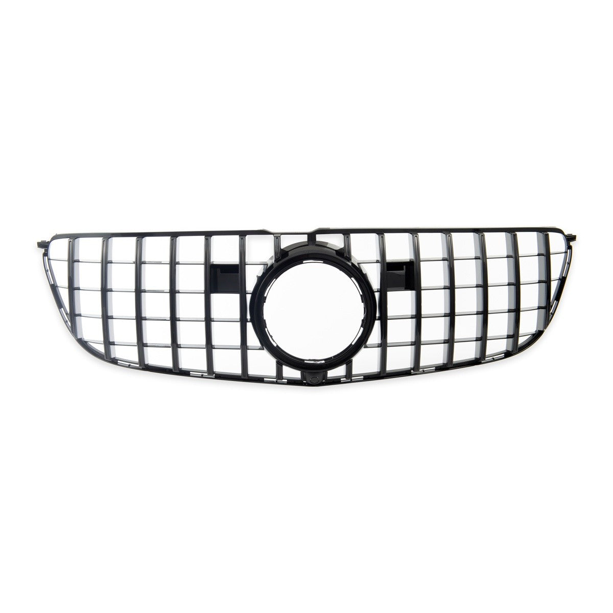 GT Grill Hochglanz Schwarz passend für Mercedes GLS (X166) Facelift 2016-2019