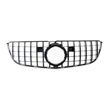 GT Grill Hochglanz Schwarz passend für Mercedes GLS (X166) Facelift 2016-2019