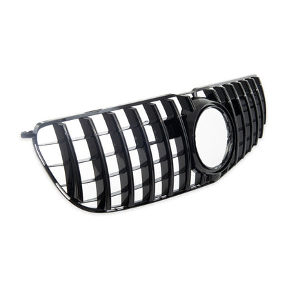 GT Grill Hochglanz Schwarz passend für Mercedes GLS (X166) Facelift 2016-2019