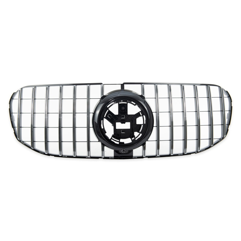 Sport Kühlergrill GT Chrom Schwarz Kamera für MERCEDES GLS X167 ab 2018