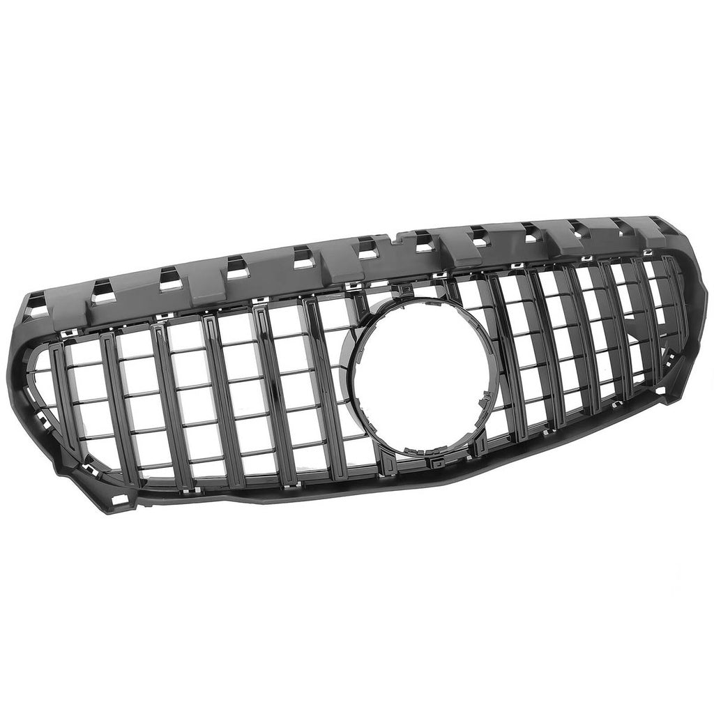 Kühlergrill Panamericana GT Hochglanz Schwarz für MERCEDES CLA C117 2013-2016