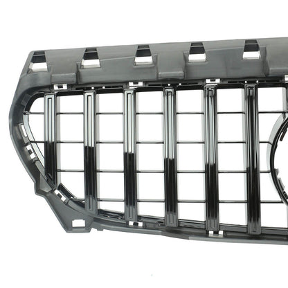 Kühlergrill Panamericana GT Hochglanz Schwarz für MERCEDES CLA C117 2013-2016