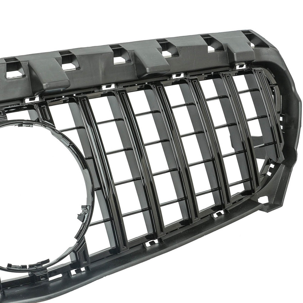 Kühlergrill Panamericana GT Hochglanz Schwarz für MERCEDES CLA C117 2013-2016