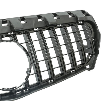 Kühlergrill Panamericana GT Hochglanz Schwarz für MERCEDES CLA C117 2013-2016