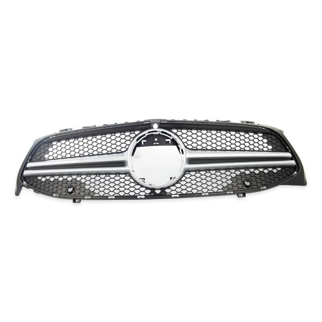 Sport Kühlergrill Silber A-Typ mit PDC+Kamera für Mercedes CLA C118 X118 ab 2019