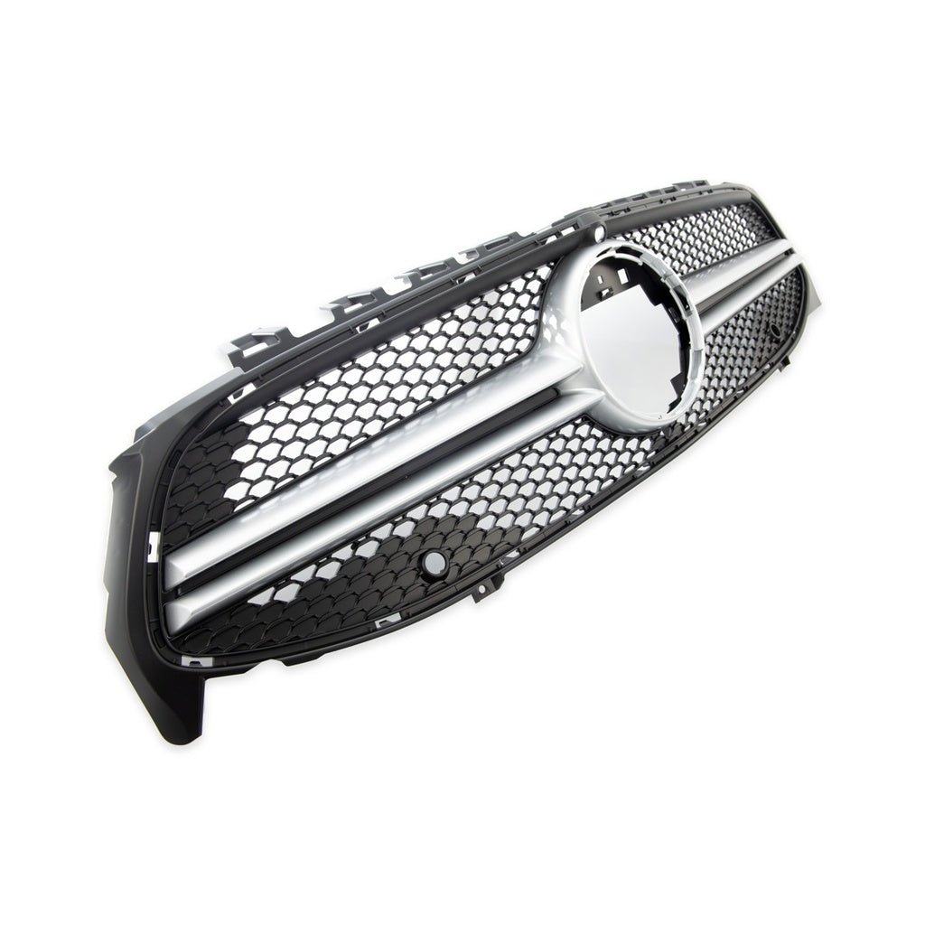 Sport Kühlergrill Silber A-Typ mit PDC+Kamera für Mercedes CLA C118 X118 ab 2019
