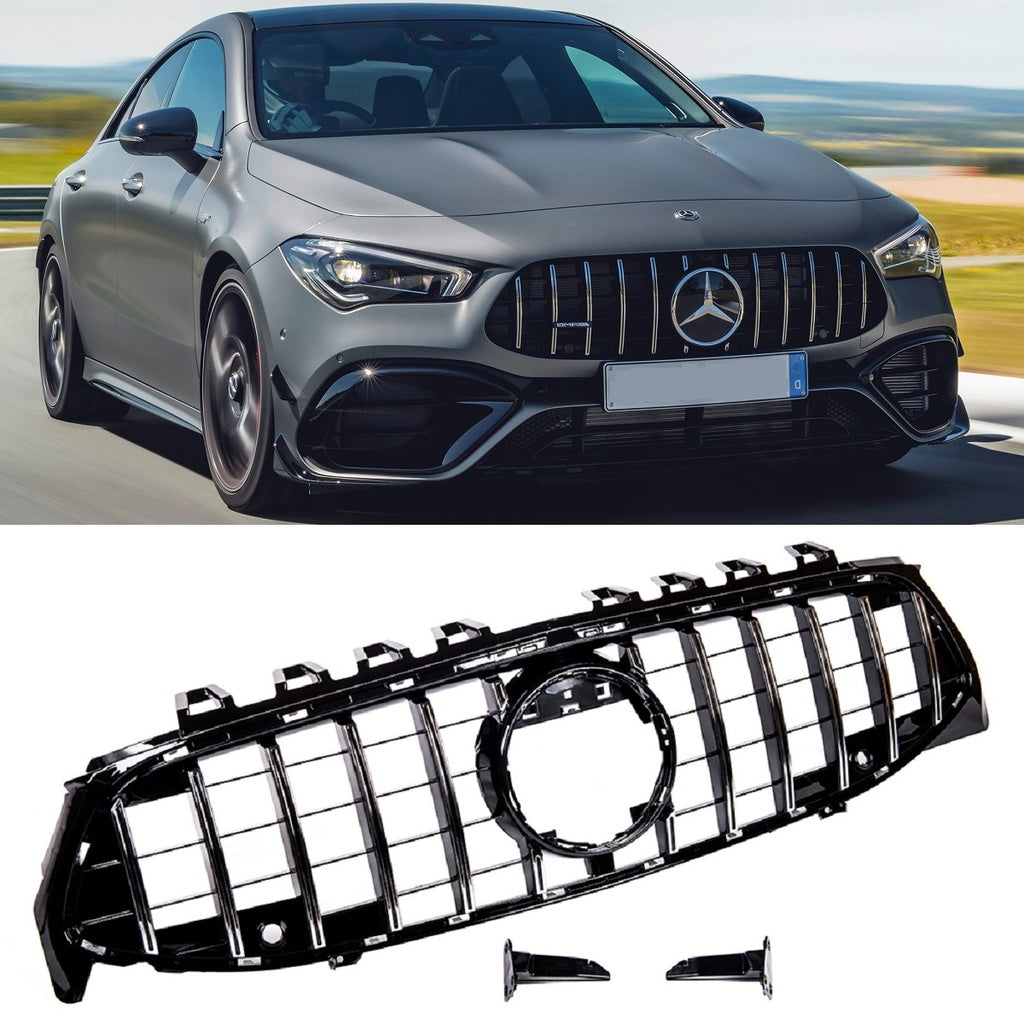 Kühlergrill Panamericana GT Chrom für Mercedes CLA C118 ab 2019