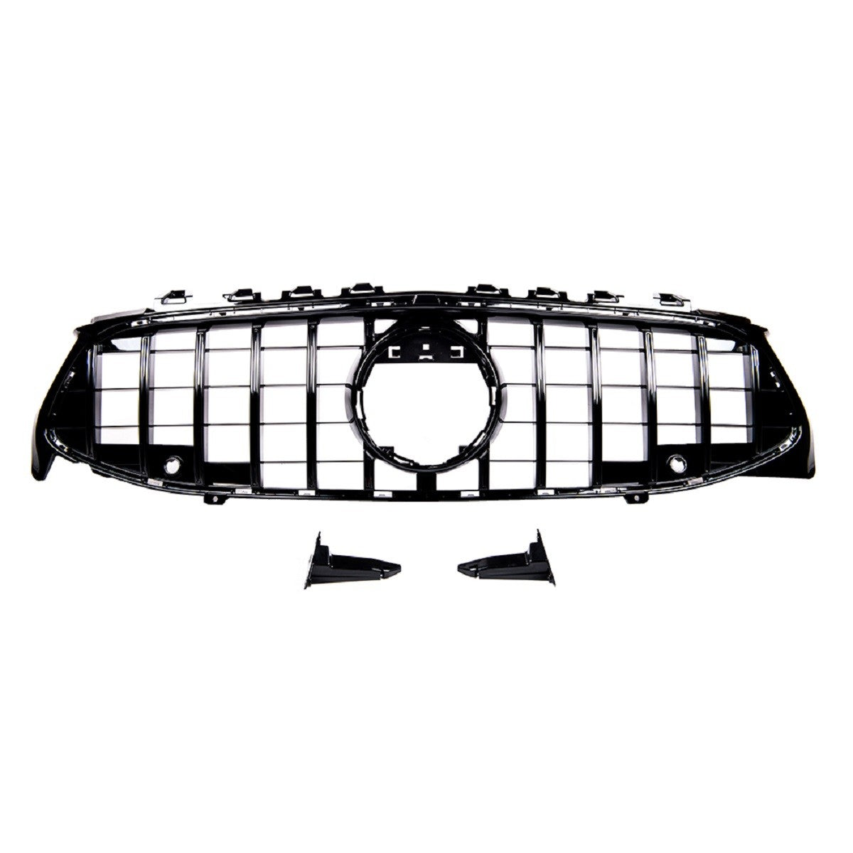 Kühlergrill Hochglanz Schwarz passend für Mercedes CLA C118 X118 2019-2023