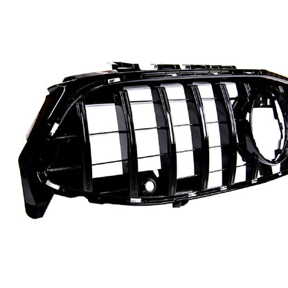 Kühlergrill Hochglanz Schwarz passend für Mercedes CLA C118 X118 2019-2023