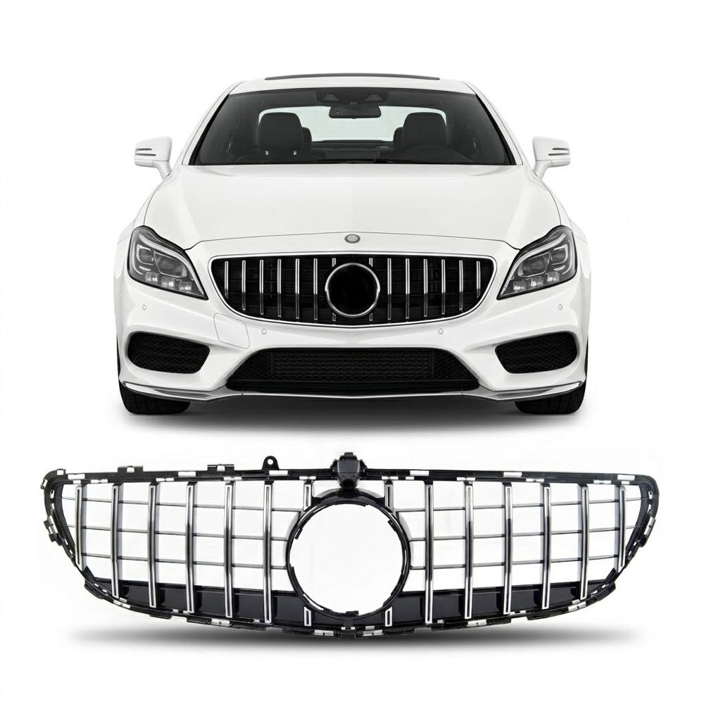 GT Chrom- & schwarzer Grill passend für Mercedes CLS C218 Facelift 2014-2018