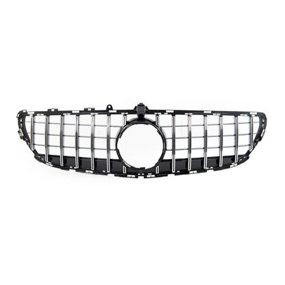 Sport Kühlergrill GT Chrom Schwarz für MERCEDES CLS C218 Facelift 2014-2018 Panamericana