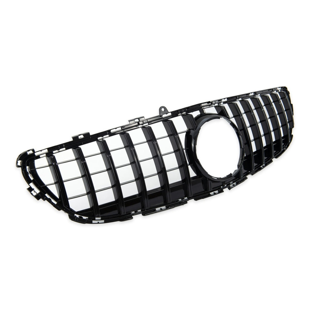 Sport Kühlergrill GT Glanz Schwarz für Mercedes CLS C218 Facelift 2014-2018 Panamericana