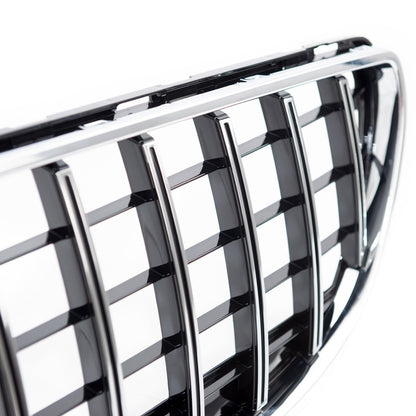 Sport Kühlergrill GT Chrom-Schwarz mit Kamera für MERCEDES CLS Facelift 2014-2018