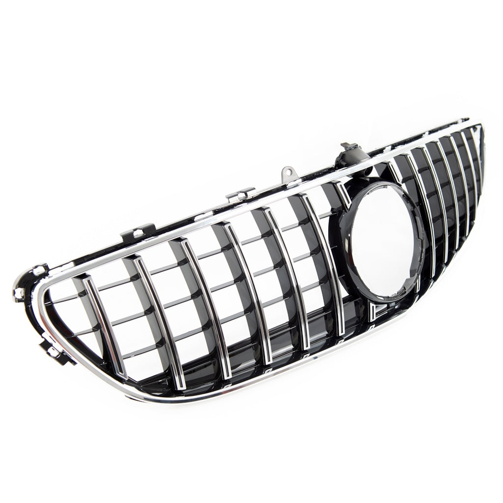 Sport Kühlergrill GT Chrom-Schwarz mit Kamera für MERCEDES CLS Facelift 2014-2018