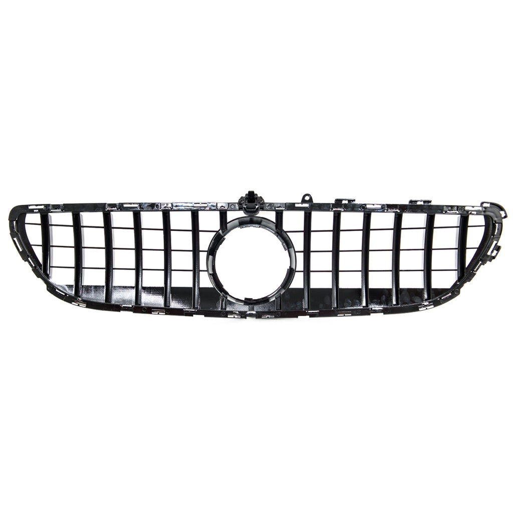 Sport Kühlergrill GT Chrom-Schwarz mit Kamera für MERCEDES CLS Facelift 2014-2018