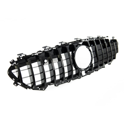 Kühlergrill Panamericana GT Gloss Black, Kamera-kompatibel für Mercedes CLS (C257) ab 2018