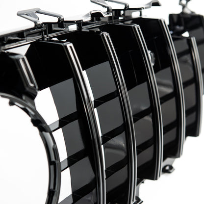 Kühlergrill Panamericana GT Gloss Black, Kamera-kompatibel für Mercedes CLS (C257) ab 2018