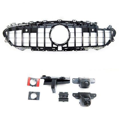 Sport Kühlergrill GT Glanz Schwarz Kamera-geeignet für MERCEDES CLS C257 2018-heute