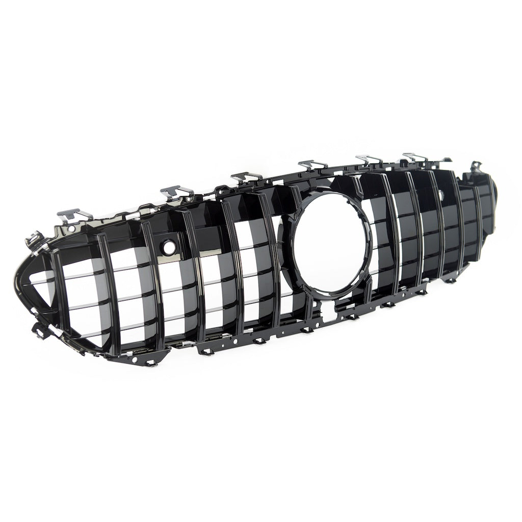 Sport Kühlergrill GT Glanz Schwarz Kamera-geeignet für MERCEDES CLS C257 2018-heute